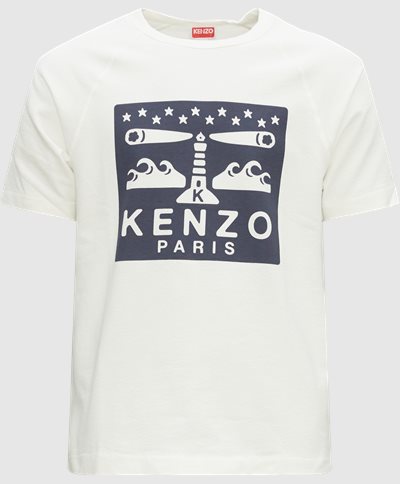 Kenzo T-shirts FD55TS4554SU Hvid